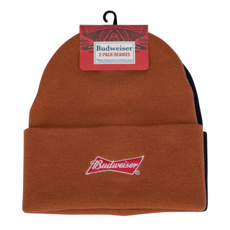 Budweiser Logo Beanies 2-Pack